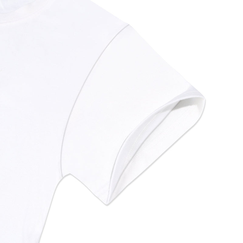 the wee bean organic cotton adult tee t-shirt arm cuff