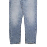 CARHARTT Mens Jeans Blue Regular Straight Denim Light W36 L32 Classic Casual