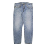 CARHARTT Mens Jeans Blue Regular Straight Denim Light W36 L32 Classic Casual