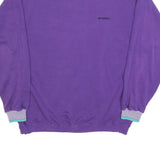 GEAR FOR SPORT Mens Purple Sweatshirt Crew Neck L Cotton Blend Athletic Casual