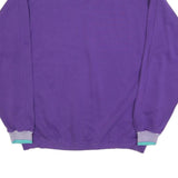 GEAR FOR SPORT Mens Purple Sweatshirt Crew Neck L Cotton Blend Athletic Casual