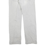 CARHARTT Mens Jeans White Relaxed Straight Denim Light W38 L34 Workwear