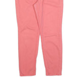 7 FOR ALL MANKIND Womens Slim Pink Denim Jeans W36 L28 Stylish Cotton Blend Zip