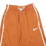 NIKE Mens Orange Sports Casual Shorts S W26 Polyester Athletic