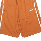 NIKE Mens Orange Sports Casual Shorts S W26 Polyester Athletic