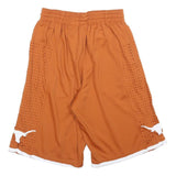 NIKE Mens Orange Sports Casual Shorts S W26 Polyester Athletic