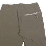 MAMMUT Womens Casual Beige Shorts UK 12 W28 Polyester Blend Relaxed Fit Button