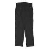 DICKIES Mens Black Regular Fit Straight Leg Trousers W27 L28 Workwear Durable