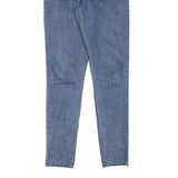 LEVI'S Womens Slim Blue Denim Jeans W29 L31 Cotton Blend Zip Skinny Fit