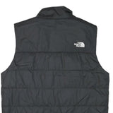 THE NORTH FACE Mens Black L Quilted Jacket Padded Zip Up L
