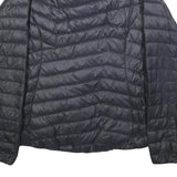 MAMMUT Womens Black Outdoor Jacket S Polyester Quilted Zip Lightweight