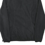 THE NORTH FACE Womens Black Zip Jacket M Polyester Blend Plain Outdoor