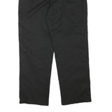 DUNLOP Mens Polyester Blend Black Regular Fit Straight Leg Trousers W33 L29