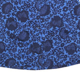 BODEN Womens Blue & Navy Floral Mini Linen Button Skirt UK 12 Stylish Summer