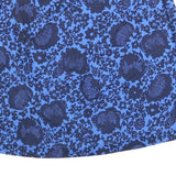 BODEN Womens Blue & Navy Floral Mini Linen Button Skirt UK 12 Stylish Summer
