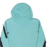 NIKE Mens Blue Pullover S Zip Up Hooded Sports Hoodie Activewear