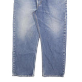 LEVI'S 505 Mens Jeans Blue Regular Straight Denim Medium W38 L26 Classic Zip