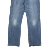 LEVI'S 501 Mens Blue Regular Straight Denim Medium W33 L30 Button Closure Jeans