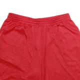 LEVI'S Mens Red Polyester Blend Casual Shorts M W28 Comfortable Fit Lightweight