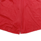 LEVI'S Mens Red Polyester Blend Casual Shorts M W28 Comfortable Fit Lightweight