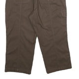 GLORIA VANDERBILT Womens Shorts Brown Cargo UK 10 W30 Cotton Blend Casual