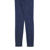 LEVI'S 721 Womens Jeans Blue Slim Skinny Denim Medium W26 L32 Stretch Zip