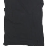 UNITED COLORS OF BENETTON Womens Black T-Shirt S Short Sleeve Round Neck Basic