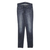 LEVI'S Womens Jeans Blue Slim Skinny Denim Medium W28 L32 Classic Fit Zip