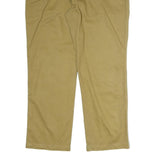 LEVI'S Mens Cotton Beige Regular Fit Straight Leg Trousers W38 L30 Casual Wear