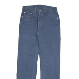 LEVI'S 501 Mens Jeans Blue Regular Straight Denim Medium W28 L31 Classic Fit