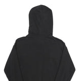 CHAMPION Womens Black Pullover Hoodie M Cotton Blend Casual Streetwear