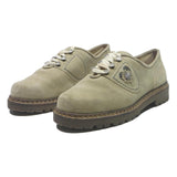 FREIZEIT Women's Beige Grey Suede Lace-Up Footwear UK 5 Comfortable Durable