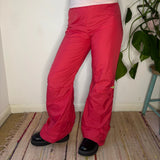 Diesel Tracksuit - Small Pink Nylon