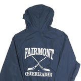 HARVARD CLOTHING Mens Navy Blue Captain Andi 96 Zip Hooded Polyester Jacket M