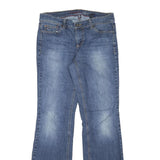 TOMMY HILFIGER Womens Regular Fit Flared Denim Jeans Blue W32 L32 Stylish