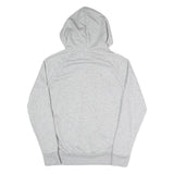 ADIDAS Womens Grey Hoodie M Cotton Blend Pullover Casual Sweatshirt