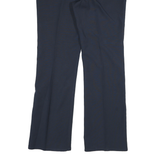 LEVI'S Mens Polyester Blend Navy Blue Regular Straight Trousers W36 L33 Classic