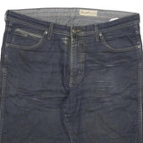 WRANGLER Mens Shorts Blue Denim Regular Fit 2XL W38 Casual Cotton Blend