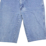 WRANGLER Mens Denim Blue Shorts L W36 Regular Fit Classic Cotton Blend Casual