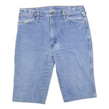 WRANGLER Mens Denim Blue Shorts L W36 Regular Fit Classic Cotton Blend Casual