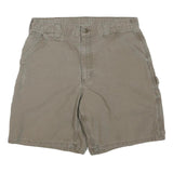 CARHARTT Mens Shorts Beige Casual Cotton Blend M W34 Durable Workwear