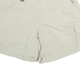 COLUMBIA Womens Shorts Cream Casual Plain S W28 Outdoor Lightweight Style