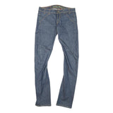 GUESS Womens Slim Blue Denim Slim Fit Jeans W29 L32 Zip Closure Stylish