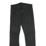 LEVI'S 508 Mens Jeans Black Regular Straight Denim Raw W29 L30 Classic Fit Zip