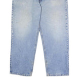 CARHARTT Mens Jeans Blue Relaxed Straight Denim Light W42 L30 Workwear Casual