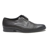 BOSS Mens Lace-Up Dress Shoes Black Leather UK 10.5 Formal Smart Workwear