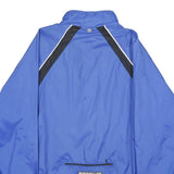 RIFF RAFF Mens Blue & Black Nylon Zip Jacket M Casual Lightweight Sportswear