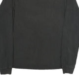 CARHARTT Mens Black Sleeve Logo Long Sleeve Crew Neck T-Shirt S Cotton Blend