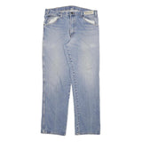 DICKIES Mens Jeans Blue Regular Straight Denim Light W34 L31 Classic Cotton