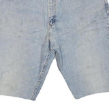 WRANGLER Mens Denim Blue Casual Shorts L W38 Cotton Blend Comfortable Fit